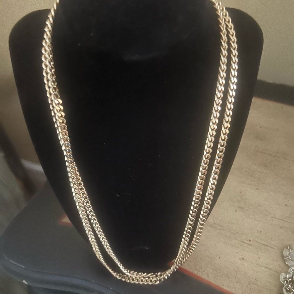 Michael Kors Collection Gold Chain Necklace